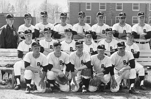 1968 B-W Baseball Team